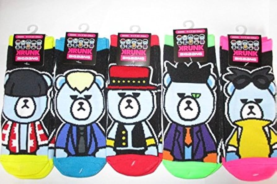 Amazon.co.jp: 韓国 K-POP ☆BIGBANG TOP☆ キャラクター靴下 YG